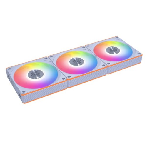 Bezprzewodowy wentylator Lian Li UNI FAN CL, 3-pak - 120mm, biały - 2662435