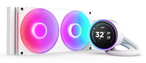 Chłodzenie cieczą NZXT Kraken Elite 280 RGB White (2024) (RL-KR28E-W2)