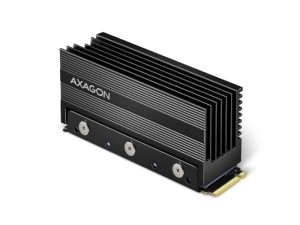 Axagon CLR-M2XL system chłodzenia komputerów M.2 NVMe SSD, Dysk SSD Radiator Czarny 1 szt.