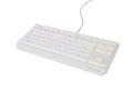 Klawiatura GENESIS Thor 230 TKL Gaming USB QWERTY US English Biały - 2664128