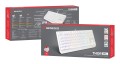Klawiatura GENESIS Thor 230 TKL Gaming USB QWERTY US English Biały - 2664127