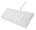 Klawiatura GENESIS Thor 230 TKL Gaming USB QWERTY US English Biały - 2664126