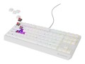 Klawiatura GENESIS Thor 230 TKL Gaming USB QWERTY US English Biały - 2664111