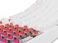 Klawiatura GENESIS Thor 230 TKL Gaming USB QWERTY US English Biały - 2664123