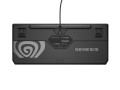 Klawiatura GENESIS Thor 230 TKL Gaming USB + RF Wireless + Bluetooth QWERTY Czarny - 2664153