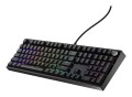 Klawiatura GENESIS THOR 404 Uniwersalne USB QWERTY Angielski Czarny - 2664161
