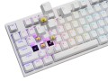 Klawiatura GENESIS THOR 404 uniwersalne USB QWERTY Angielski Biały - 2664176