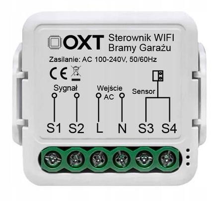Moduł OXT do bramy garażu Wi-Fi Tuya (T210GL) bez sensora - 2664572