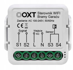 Moduł OXT z sensorem do bramy garażu WiFi TUYA