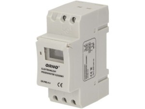 ORNO ELEKTORNICZNY PROGRAMATOR CZASOWY 16 PROGRAMÓW, 2 MODUŁY  && ...