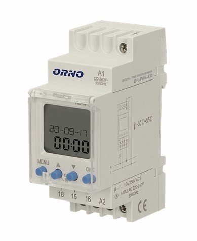 ORNO PROGRAMATOR ELEKTRONICZNY NA SZYNĘ DIN  && ... - 2664597