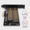 Axagon PCEM2-D adapter Wewnętrzny M.2, SATA - 2664816