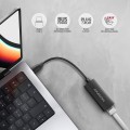Axagon ADE-ARC USB-C 3.2 Gen 1 - Gigabit Ethernet 10/100/1000 Adapter - Adapter - Digital/Daten 1000 Mbit/s - 2664908