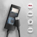 Axagon ADE-ARC USB-C 3.2 Gen 1 - Gigabit Ethernet 10/100/1000 Adapter - Adapter - Digital/Daten 1000 Mbit/s - 2664910