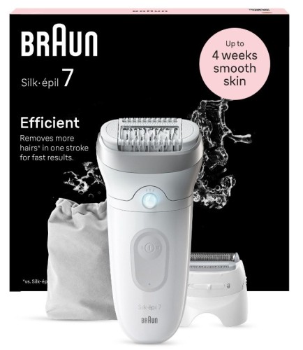 Braun Silk-épil 7 7-041 Szary, Biały - 2677321