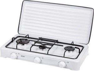 Turystyczna kuchenka gazowa 3-palnikowa MPM  SMILE-KN-03/1K