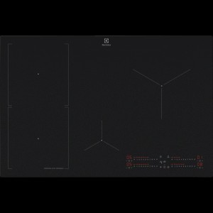 Płyta indukcyjna matowa ELECTROLUX EIS87453IZ Sense Boil+Fry SaphirMatt 77 cm czarna kolor czarny