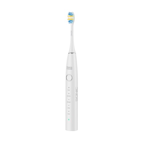Soniczna szczoteczka do zębów TEESA SONIC 2 biała,  5 trybów pracy, etui podróżne , USB typ C - 2677839