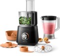 Philips Viva Collection HR7510/10 robot kuchenny 800 W 2,1 l Czarny - 2677818