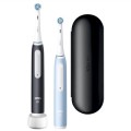 Braun Oral-B szczoteczka elektryczna iO 3 zestaw DUO BLACK & BLUE - 2677843