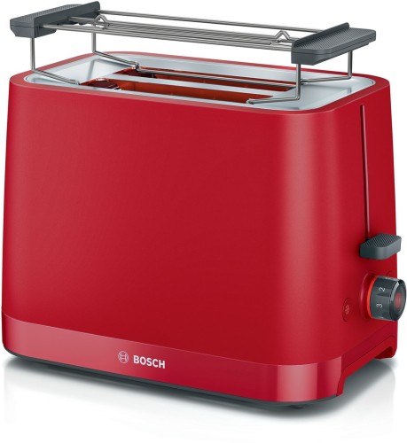 Bosch TAT3M124 toster 2 kaw. 950 W Czerwony - 2678013