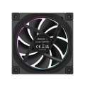 DeepCool FL12-3 in 1 Obudowa komputera Wentylator 12 cm Czarny 3 szt. - 2427253
