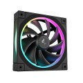 DeepCool FL12-3 in 1 Obudowa komputera Wentylator 12 cm Czarny 3 szt. - 2427254