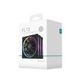 DeepCool FL12-3 in 1 Obudowa komputera Wentylator 12 cm Czarny 3 szt. - 2427256