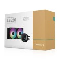DeepCool LE520 Procesor Chłodnica cieczy all-in-one 12 cm Czarny 1 szt. - 2678425