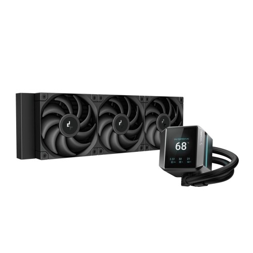 DeepCool MYSTIQUE 360 Procesor Chłodnica cieczy all-in-one 12 cm Czarny 1 szt. - 2678443