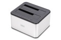 Stacja dokująca DIGITUS USB 3.0 Super Speed do 2x SSD/HDD 2.5/3.5"SATA III max. 2x20TB z funkcją klonowania - 2453005
