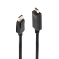 Lindy 36921 adapter kablowy 1 m DisplayPort HDMI Typu A (Standard) Czarny - 2678828