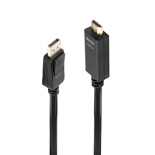Lindy 36921 adapter kablowy 1 m DisplayPort HDMI Typu A (Standard) Czarny - 2678828