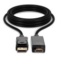 Lindy 36921 adapter kablowy 1 m DisplayPort HDMI Typu A (Standard) Czarny - 2678831