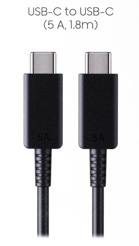 Samsung EP-DX510JBEGEU kabel USB 1,8 m USB C Czarny - 2678862