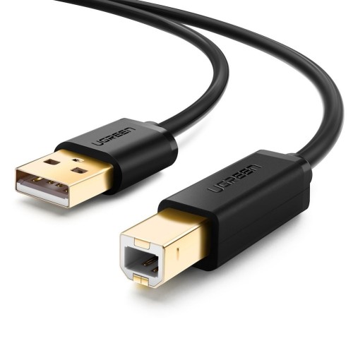 Ugreen kabel do drukarki przewód USB-USB Typ B 3m czarny - 1038740