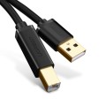 Ugreen kabel do drukarki przewód USB-USB Typ B 3m czarny - 1038741