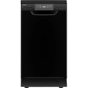 Zmywarka wolnostojąca MPM-45-ZMF-02 czarna, 45cm, automatyczne otwieranie, Aqua Stop