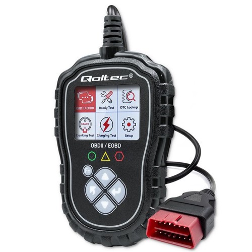 Tester cyfrowy Qoltec diagnostyczny ProLine | OBDII EOBD | 8V-25V | Dual system - 2669620