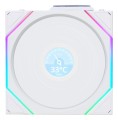 Lian Li UNI FAN TL Wireless LCD Lüfter, ARGB, PWM - Reverse Blade, 120 mm, weiß - 2678385