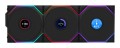 Wentylator Lian Li UNI FAN TL Wireless LCD Lüfter ARGB PWM Reverse Blade 120mm czarny - 2678395