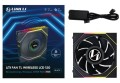 Wentylator Lian Li UNI FAN TL Wireless LCD Lüfter ARGB PWM Reverse Blade 120mm czarny - 2678397