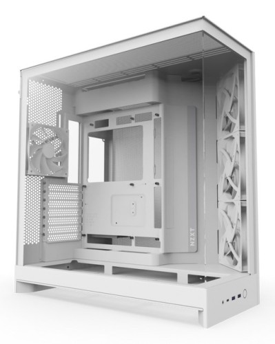 Obudowa NZXT H9 Flow (2025) Midi Tower z oknem biała - 2670028