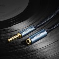 Ugreen kabel adapter przedłużacz AUX mini jack 3,5 mm 2m (niebieski) - 2678812