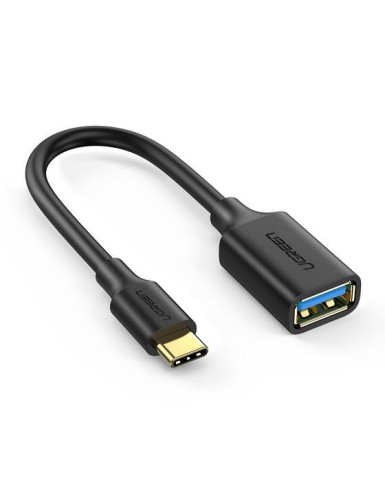 Ugreen adapter USB-A 3.0 (żeński) / USB-C 3.0 (męski) US154 (czarny) - 2678826