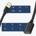 Ugreen kabel przedłużacz przejściówka USB 3.0 (żeński)-USB 3.0 (męski) 1m (czarny) - 2678856