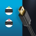Ugreen kabel USB - mini USB 480 Mbps 3 m US132 (czarny) - 2678879