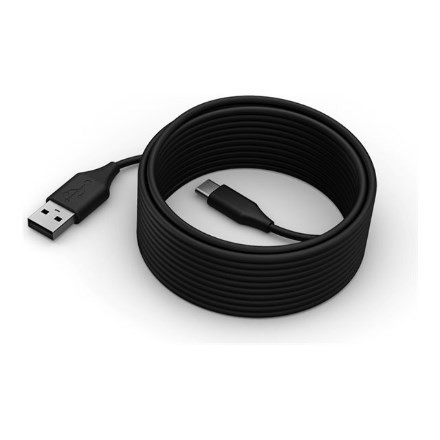 Kabel Lenovo ThinkSmart USB-C do USB-A, 5 m | Czarny - 2665065