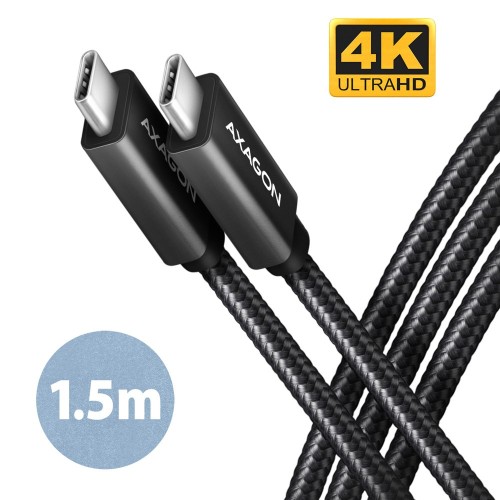 Axagon BUCM32-CM15AB kabel USB USB 3.2 Gen 2x2 1,5 m USB C Czarny - 2665066