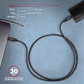 Axagon BUCM32-CM15AB kabel USB USB 3.2 Gen 2x2 1,5 m USB C Czarny - 2665071